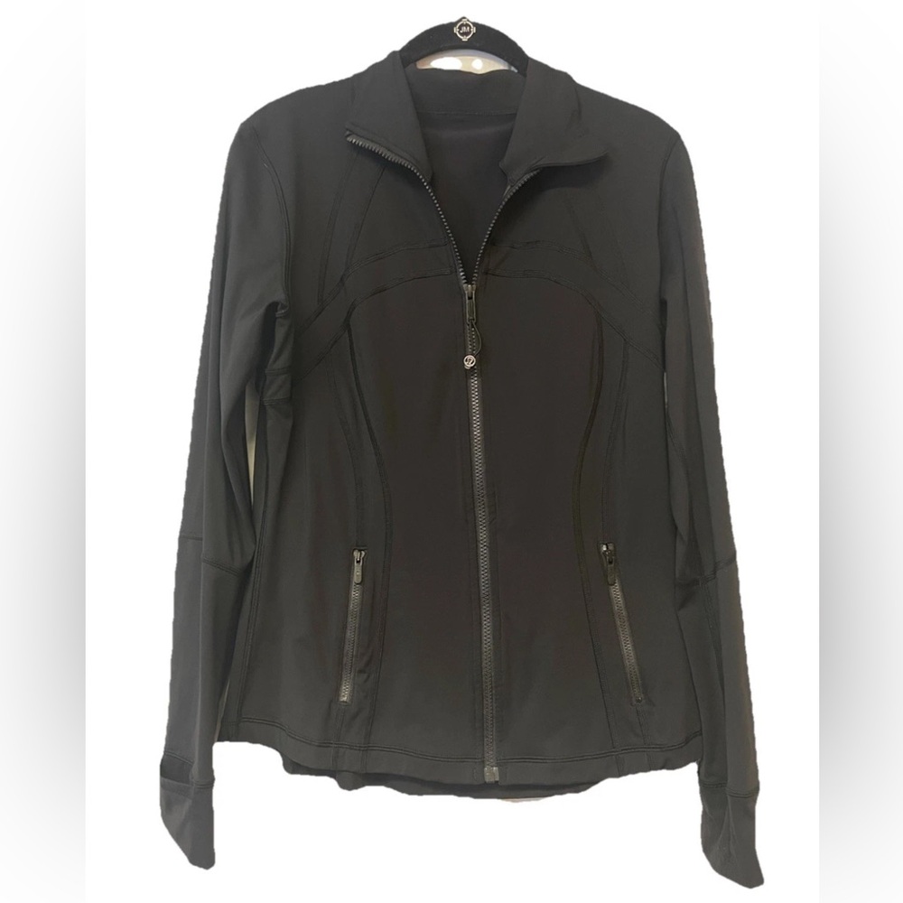 WOT Lululemon Define Jacket Zip up Size 10 black - Picture 2 of 7